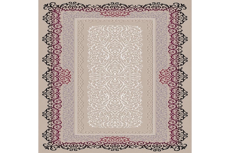 Homefesto Tæppe 80x120 cm - Flerfarvet - Tekstiler - Tæpper - Orientalske tæpper