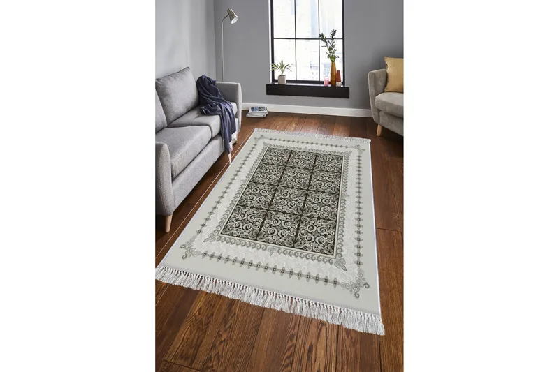 Homefesto Tæppe 80x120 cm, Flerfarvet/Velour