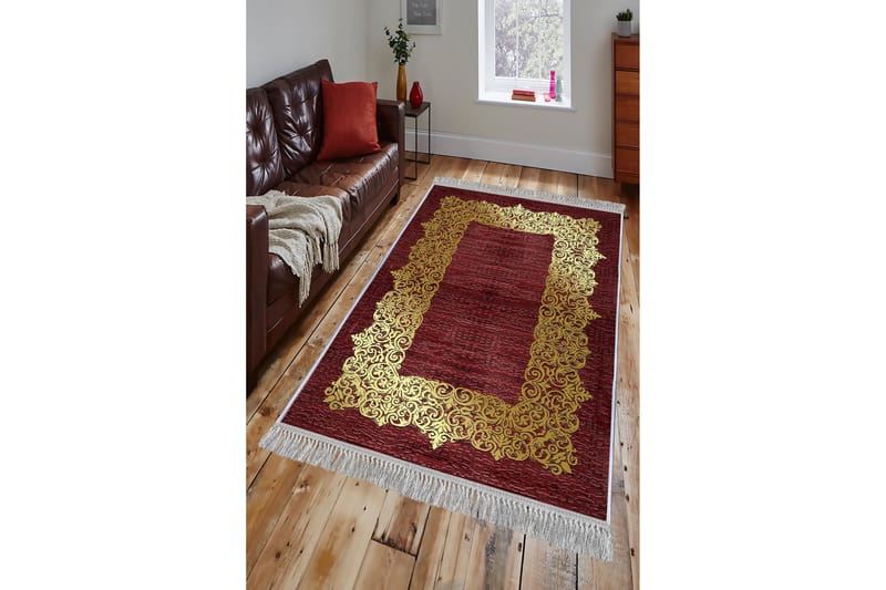 Homefesto Tæppe 80x120 cm - Flerfarvet/Velour - Orientalske tæpper - Persisk tæppe