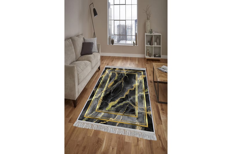 Homefesto Tæppe 80x120 cm - Flerfarvet/Velour - Orientalske tæpper - Persisk tæppe