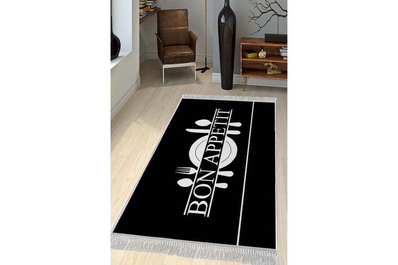 Homefesto Tæppe 80x120 cm - Flerfarvet/Velour - Tekstiler - Tæpper - Orientalske tæpper