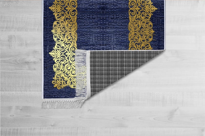 Homefesto Tæppe 80x120 cm - Flerfarvet/Velour - Tekstiler - Tæpper - Orientalske tæpper