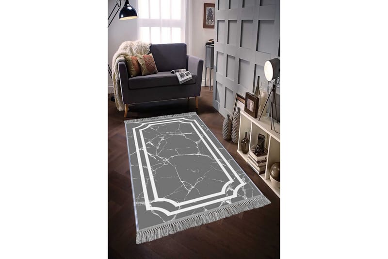 Homefesto Tæppe 80x120 cm - Flerfarvet/Velour - Tekstiler - Tæpper - Orientalske tæpper