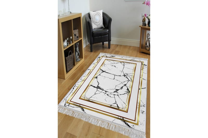 Homefesto Tæppe 80x120 cm - Flerfarvet/Velour - Orientalske tæpper - Persisk tæppe