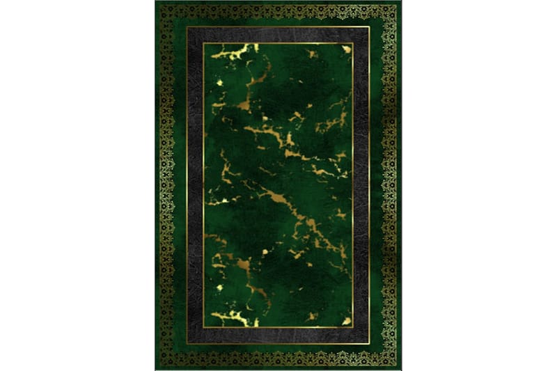Homefesto Tæppe 80x120 cm - Flerfarvet/Velour - Tekstiler - Tæpper - Orientalske tæpper
