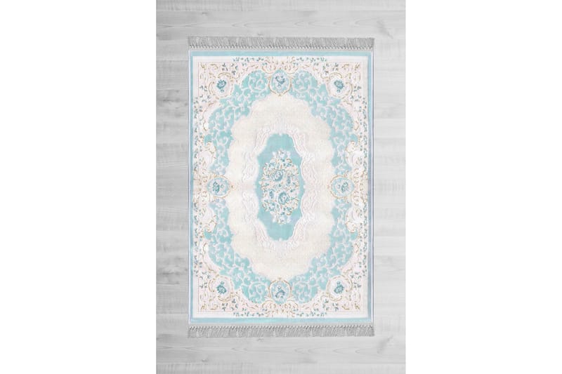 Homefesto Tæppe 80x120 cm - Flerfarvet/Velour - Tekstiler - Tæpper - Orientalske tæpper