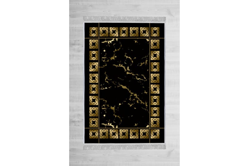 Homefesto Tæppe 80x120 cm - Flerfarvet/Velour - Tekstiler - Tæpper - Orientalske tæpper