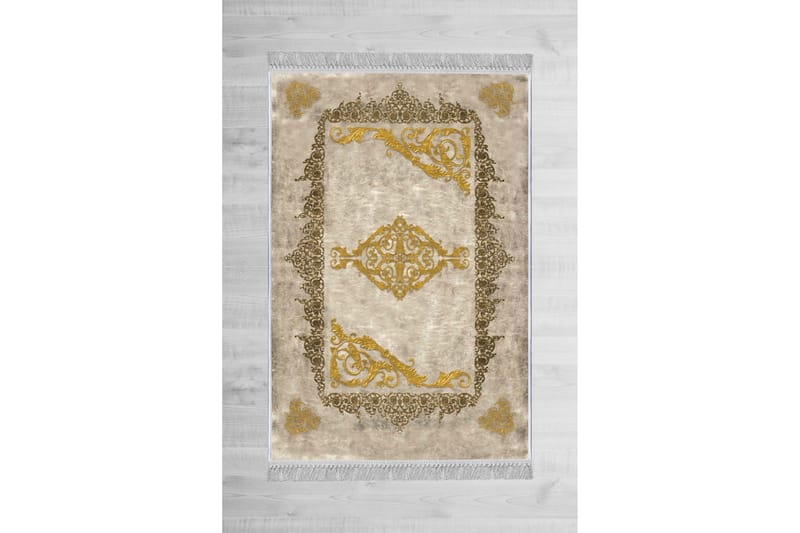 Homefesto Tæppe 80x120 cm - Flerfarvet/Velour - Tekstiler - Tæpper - Orientalske tæpper