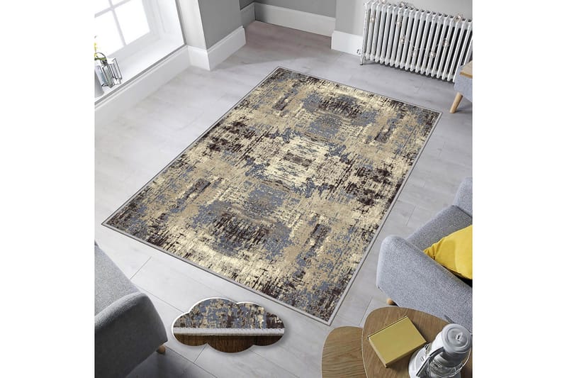 Homefesto Tæppe 80x120 cm - Multifarvet - Tekstiler - Tæpper - Orientalske tæpper