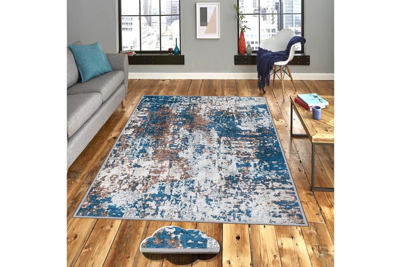 Homefesto Tæppe 80x120 cm - Multifarvet - Tekstiler - Tæpper - Orientalske tæpper