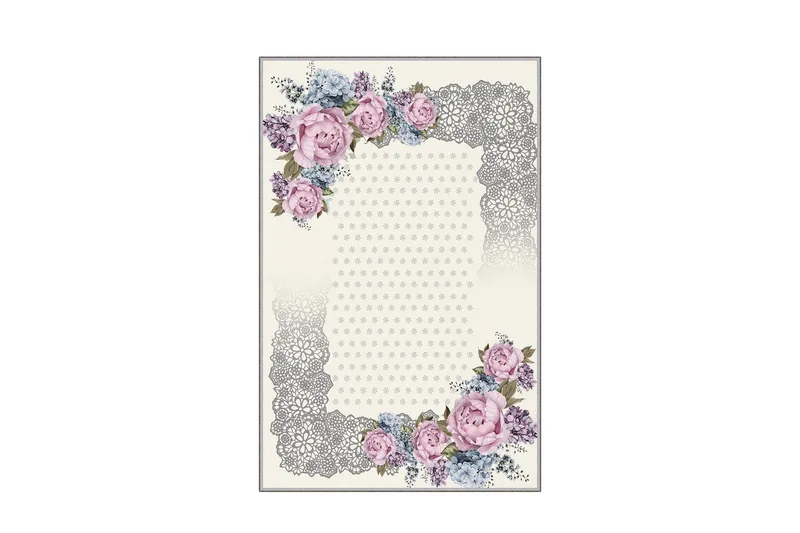 Homefesto Tæppe 80x120 cm, Multifarvet