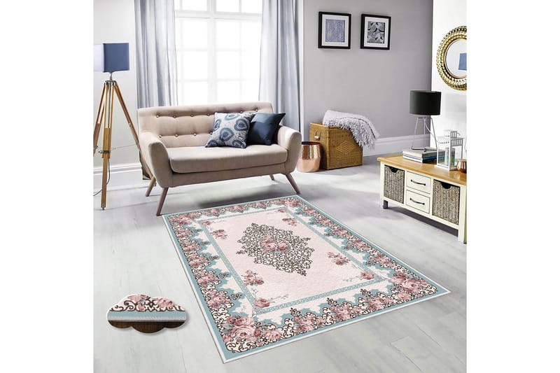 Homefesto Tæppe 80x120 cm, Multifarvet