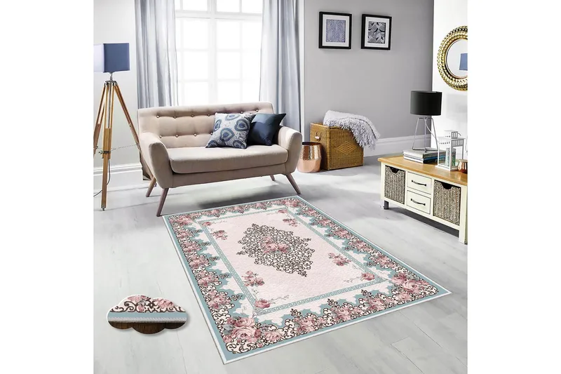 Homefesto Tæppe 80x120 cm, Multifarvet