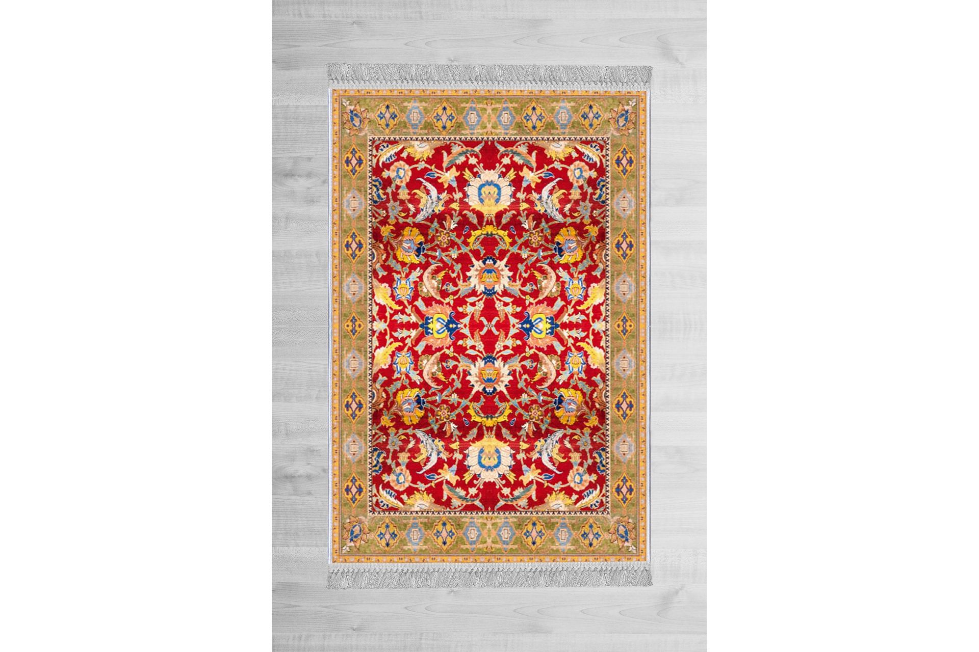 Homefesto Tæppe 80x120 cm - Multifarvet/Fløjl - Tekstiler - Tæpper - Orientalske tæpper