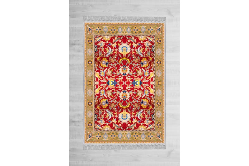 Homefesto Tæppe 80x120 cm - Multifarvet/Fløjl - Tekstiler - Tæpper - Orientalske tæpper