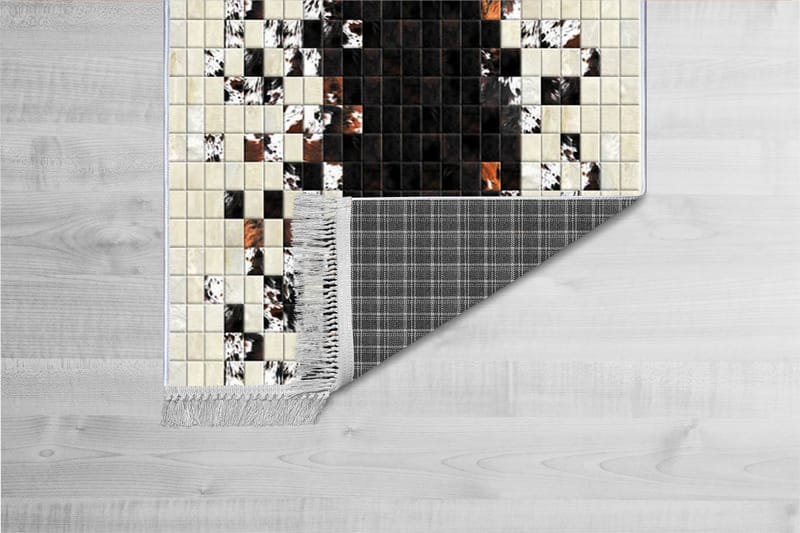 Homefesto Tæppe 80x120 cm - Multifarvet/Fløjl - Tekstiler - Tæpper - Orientalske tæpper