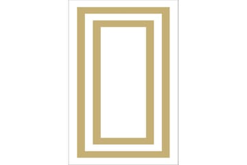 Homefesto Tæppe 80x120 cm - Multifarvet/Fløjl - Tekstiler - Tæpper - Orientalske tæpper