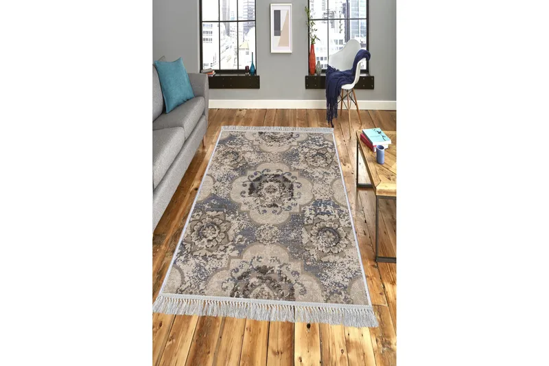 Homefesto Tæppe 80x120 cm, Multifarvet/Fløjl