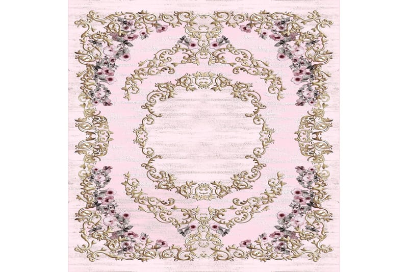 Homefesto Tæppe 80x150 cm - Flerfarvet - Tekstiler - Tæpper - Orientalske tæpper