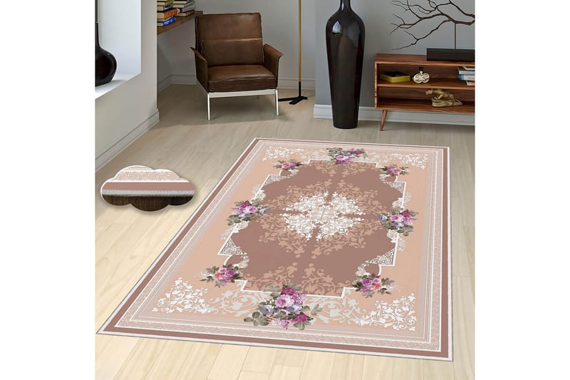 Homefesto Tæppe 80x150 cm - Flerfarvet - Tekstiler - Tæpper - Orientalske tæpper