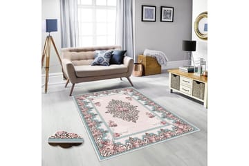 Homefesto Tæppe 80x150 cm - Flerfarvet - Tekstiler - Tæpper - Orientalske tæpper