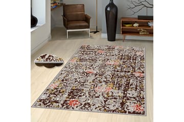 Homefesto Tæppe 80x150 cm - Flerfarvet - Tekstiler - Tæpper - Orientalske tæpper