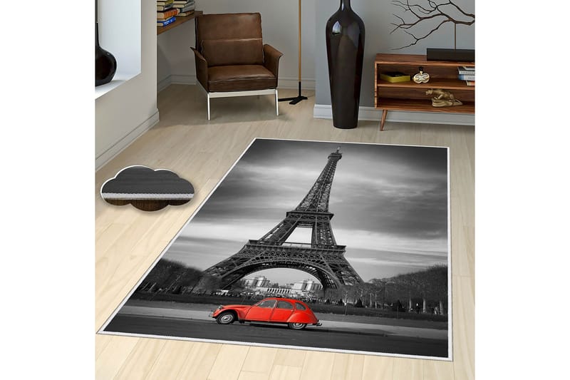 Homefesto Tæppe 80x150 cm - Flerfarvet - Tekstiler - Tæpper - Orientalske tæpper