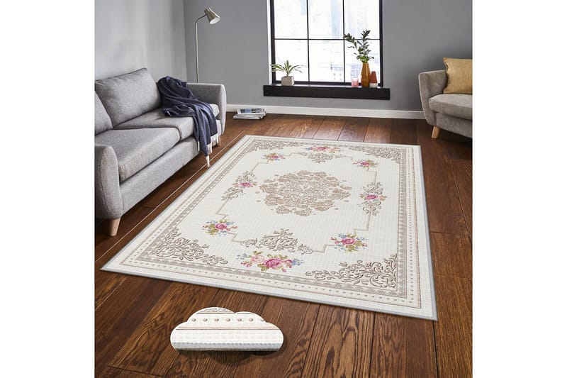 Homefesto Tæppe 80x150 cm, Flerfarvet