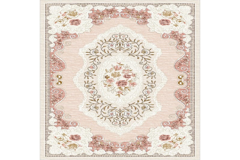 Homefesto Tæppe 80x150 cm - Flerfarvet - Tekstiler - Tæpper - Orientalske tæpper