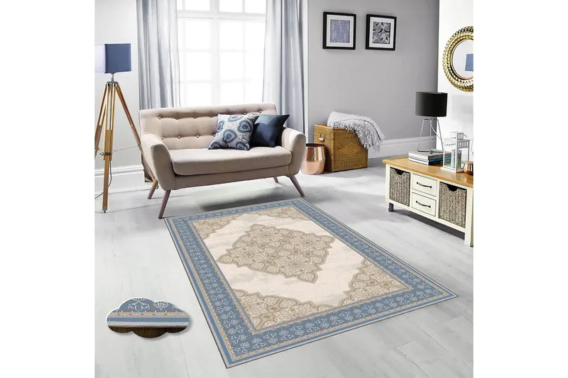 Homefesto Tæppe 80x150 cm, Flerfarvet