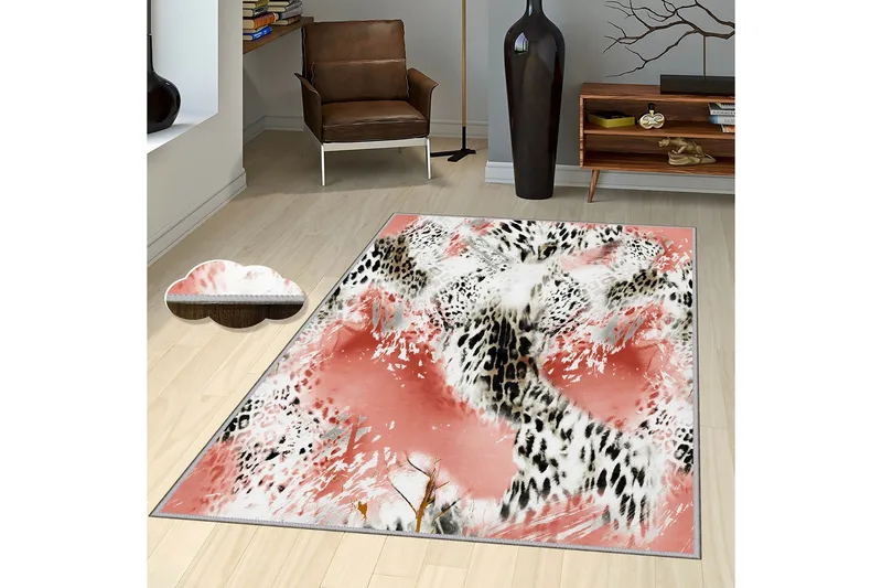 Homefesto Tæppe 80x150 cm, Flerfarvet