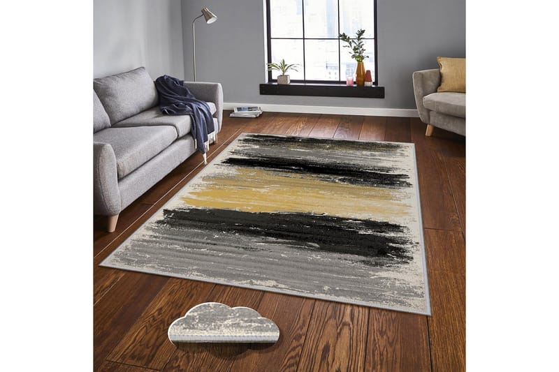 Homefesto Tæppe 80x150 cm - Flerfarvet - Tekstiler - Tæpper - Orientalske tæpper