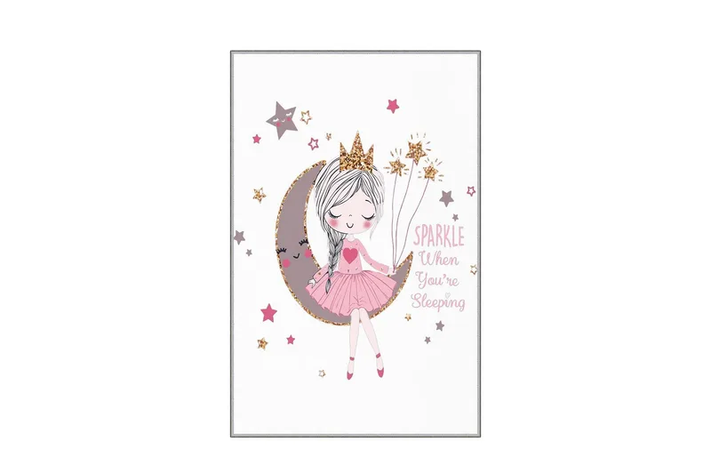 Homefesto Tæppe 80x150 cm, Flerfarvet