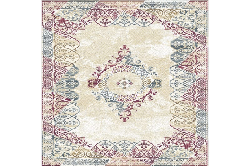 Homefesto Tæppe 80x150 cm - Flerfarvet - Tekstiler - Tæpper - Orientalske tæpper