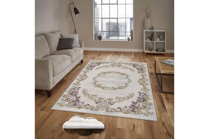 Homefesto Tæppe 80x150 cm, Flerfarvet