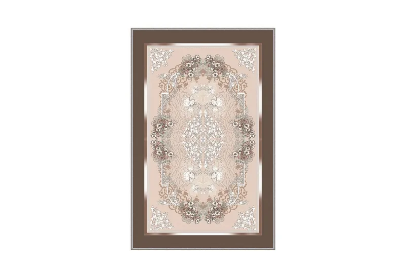 Homefesto Tæppe 80x150 cm - Flerfarvet - Tekstiler - Tæpper - Orientalske tæpper