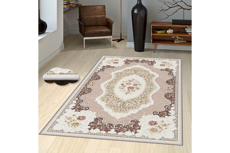 Homefesto Tæppe 80x150 cm, Flerfarvet