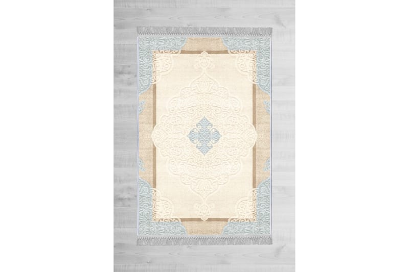 Homefesto Tæppe 80x150 cm - Flerfarvet/Velour - Tekstiler - Tæpper - Orientalske tæpper