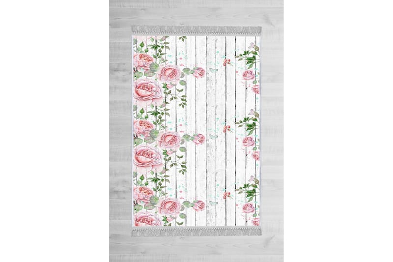 Homefesto Tæppe 80x150 cm, Flerfarvet/Velour