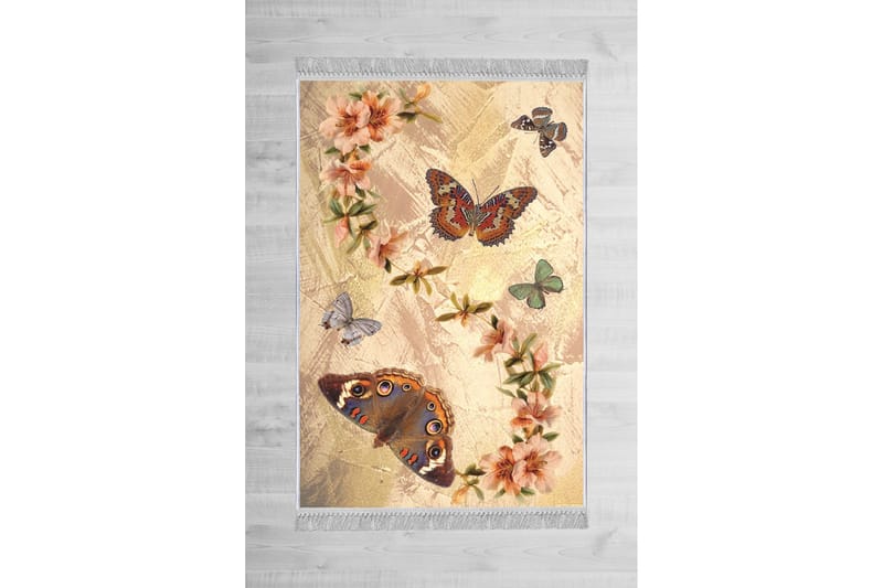 Homefesto Tæppe 80x150 cm - Flerfarvet/Velour - Tekstiler - Tæpper - Orientalske tæpper