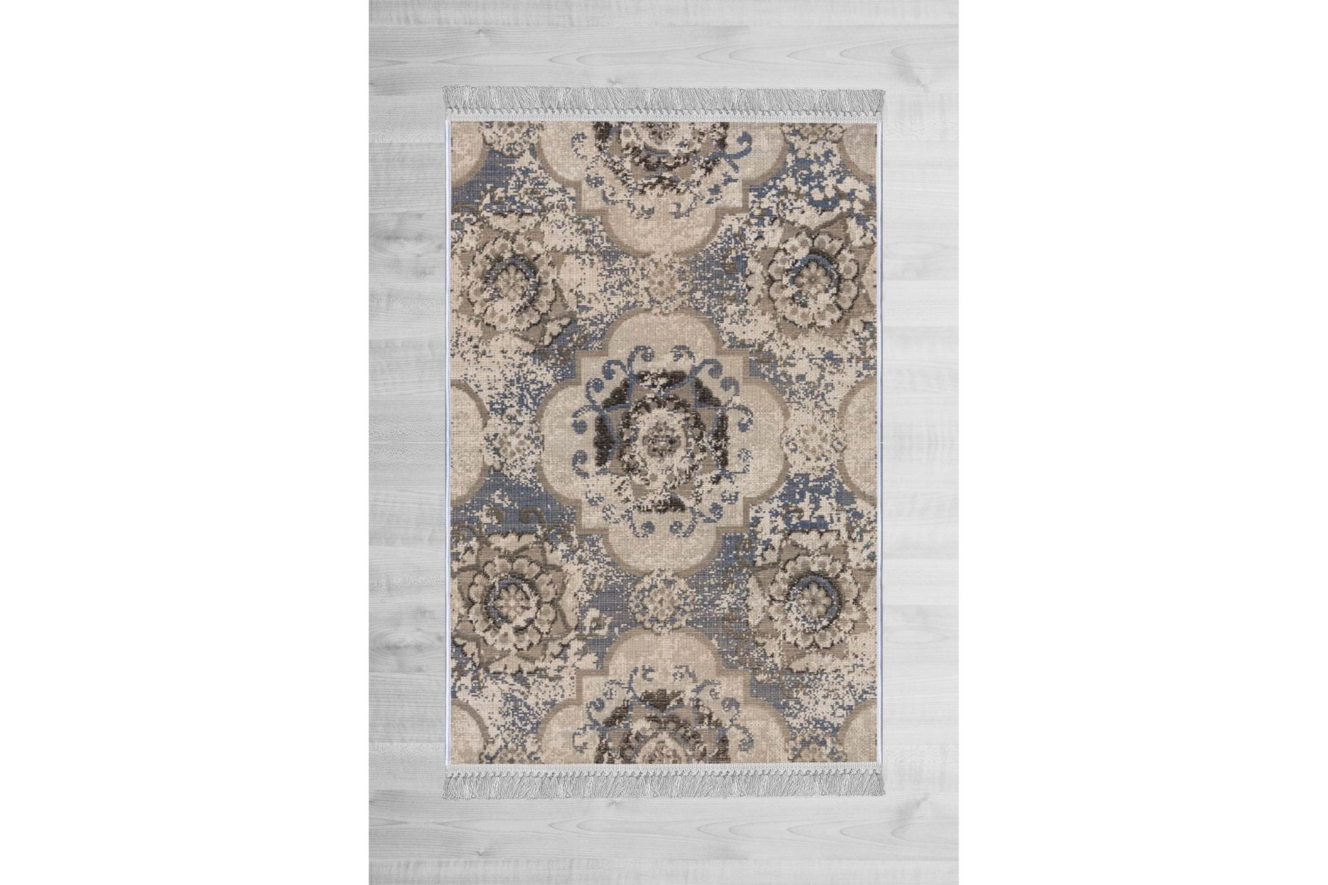 Homefesto Tæppe 80x150 cm - Flerfarvet/Velour - Tekstiler - Tæpper - Orientalske tæpper