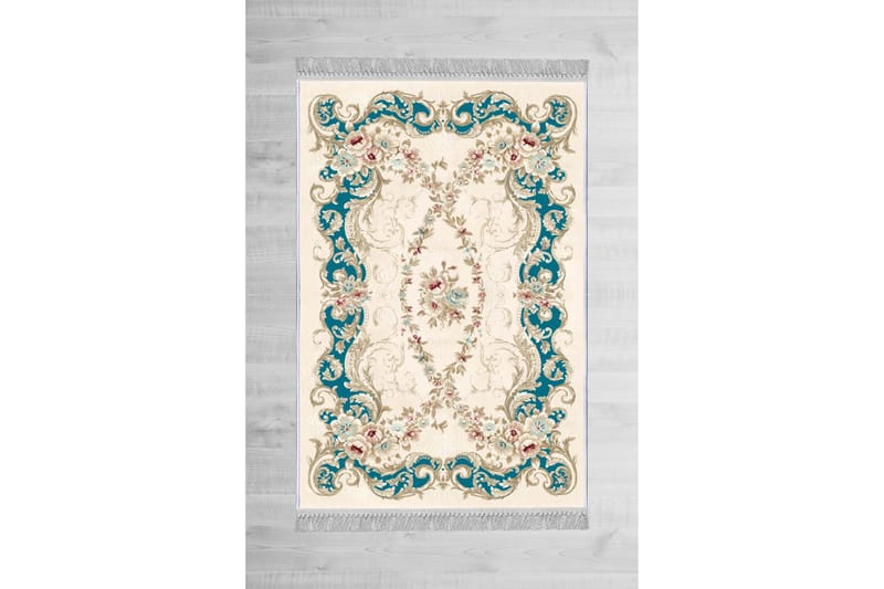 Homefesto Tæppe 80x150 cm - Flerfarvet/Velour - Tekstiler - Tæpper - Orientalske tæpper