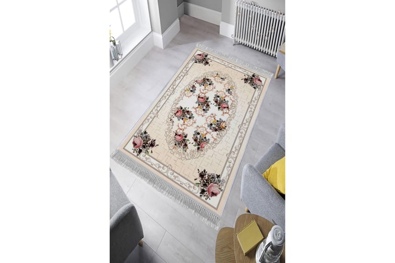 Homefesto Tæppe 80x150 cm - Flerfarvet/Velour - Orientalske tæpper - Persisk tæppe