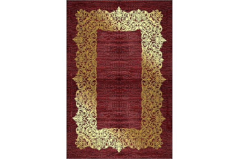 Homefesto Tæppe 80x150 cm - Flerfarvet/Velour - Tekstiler - Tæpper - Orientalske tæpper