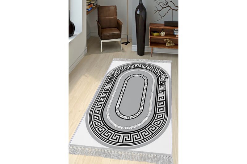 Homefesto Tæppe 80x150 cm - Flerfarvet/Velour - Tekstiler - Tæpper - Orientalske tæpper