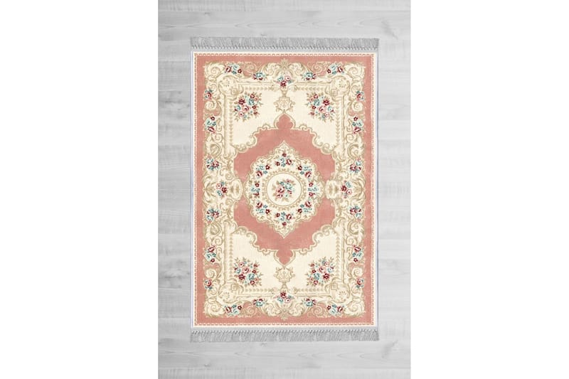 Homefesto Tæppe 80x150 cm - Flerfarvet/Velour - Tekstiler - Tæpper - Orientalske tæpper