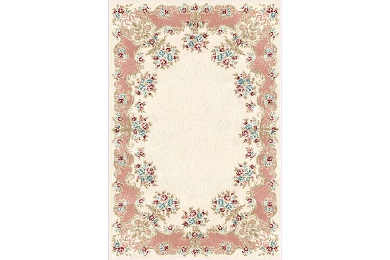 Homefesto Tæppe 80x150 cm - Flerfarvet/Velour - Tekstiler - Tæpper - Orientalske tæpper