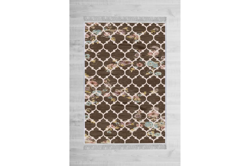 Homefesto Tæppe 80x150 cm, Flerfarvet/Velour