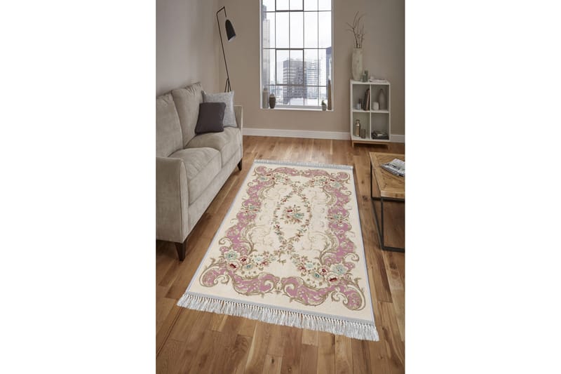 Homefesto Tæppe 80x150 cm - Flerfarvet/Velour - Tekstiler - Tæpper - Orientalske tæpper