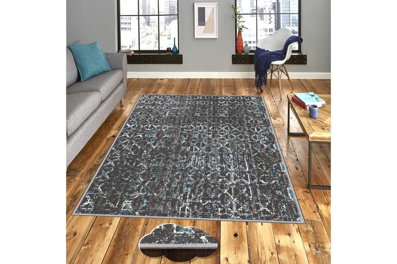 Homefesto Tæppe 80x150 cm, Multifarvet